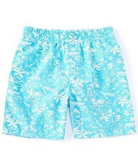 COLUMBIA Big Boys M, XL Super Backcast Atoll Print Swim Trunks NWT