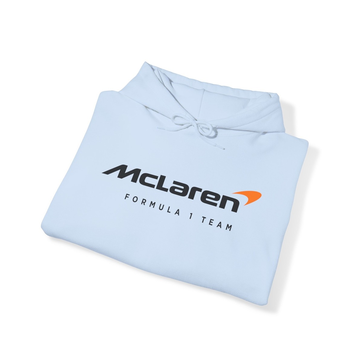 Felpa Con Cappuccio McLaren Racing F1 - Bianco, Grigio, Blu, Nuova Con Etichette