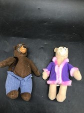 Lot Of Two The Country Bears McDonalds Toys. Free Shipping  Pre Owned 