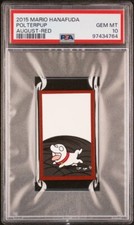 PSA 10 MARIO HANAFUDA POLTERPUP AUGUST RED