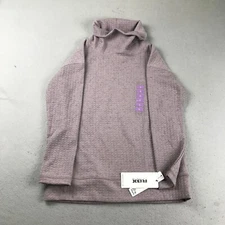 RBX Sweater Womens Small Purple Fleece Turtleneck Long Sleeves Pullover NWT