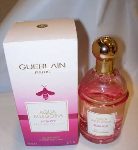 WOMENS Aqua Allegoria ROSA POP Perfume EDT Guerlain 3.3 oz FLORAL FRUITY PEONY