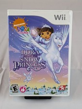 Dora the Explorer: Dora Saves the Snow Princess (Nintendo Wii, 2008) CIB Tested!