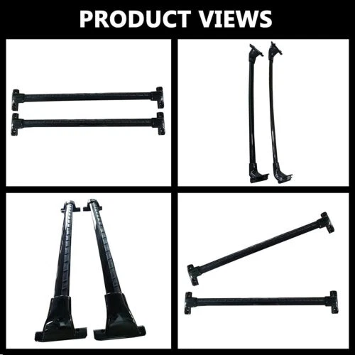 2 piezas de barras transversales de aluminio riel de rack para Infiniti QX60 2022-2024 Foto 2 de 4