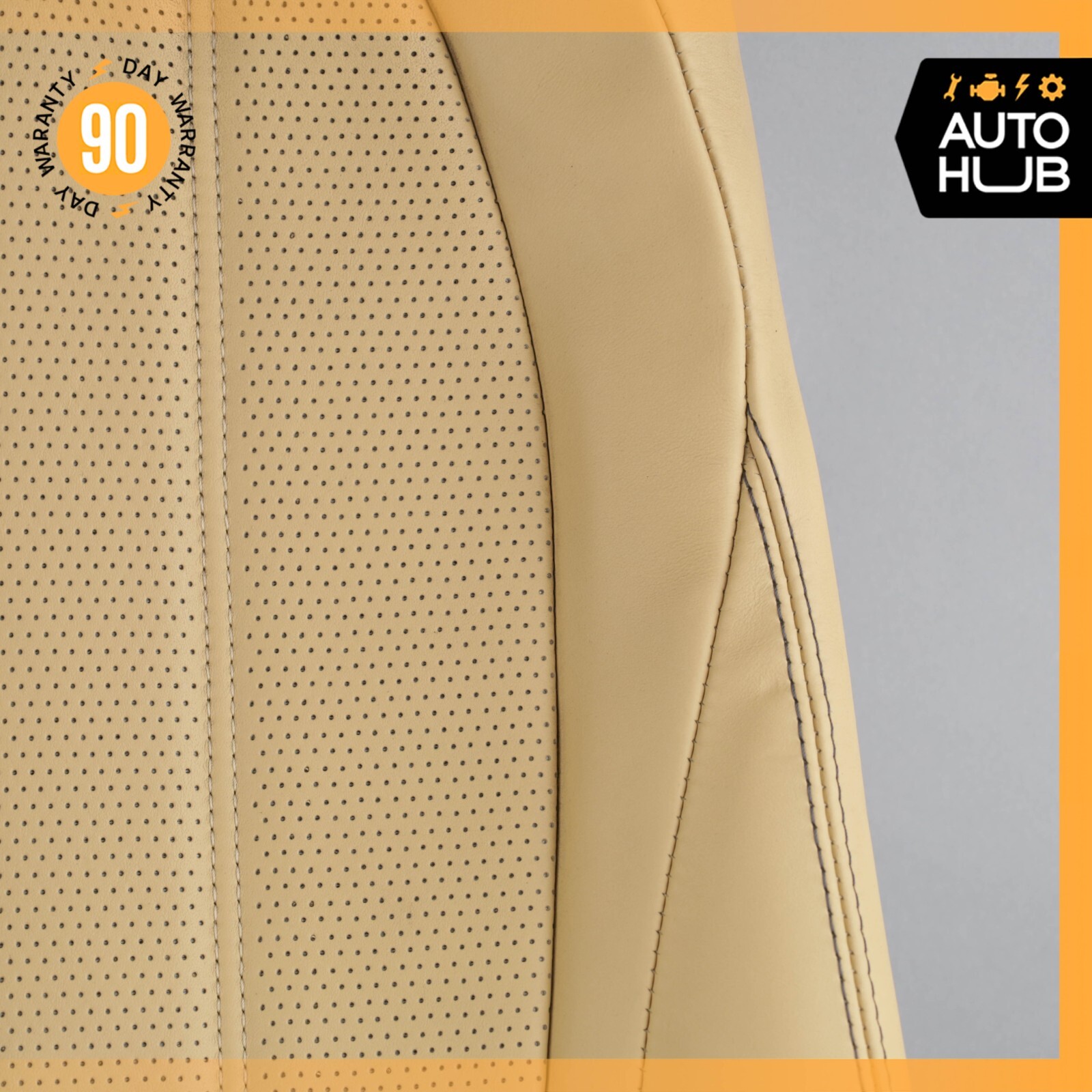 12-18 Bentley Continental GTC Convertible Rear Top Upper Seat Cushion OEM 71k