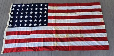 Vintage Large 48 Star Vintage Collegeville Flag & MFG. Co. USA