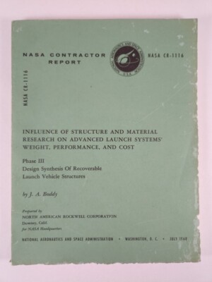 NASA Influence Of Structure And Material Research On Advanced Launch Systems...