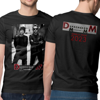 Cotton T-Shirt Depeche Mode Memento Mori World Tour 2023 Dave Gahan