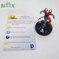 Heroclix War of Light set Controller #010 Common figure w/card!