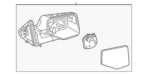 Espejo para Ford (N/P 6L5Z-17682-AA)