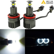 Led Clean White Angel Eye Light Bulbshalo Drl Ring Light Lamps For Bmw 335i E92
