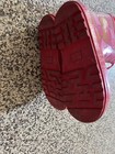 Agatha Ruiz de la Prada Girls Pink Hearts Rain boots Size 1 GUC — photo 7