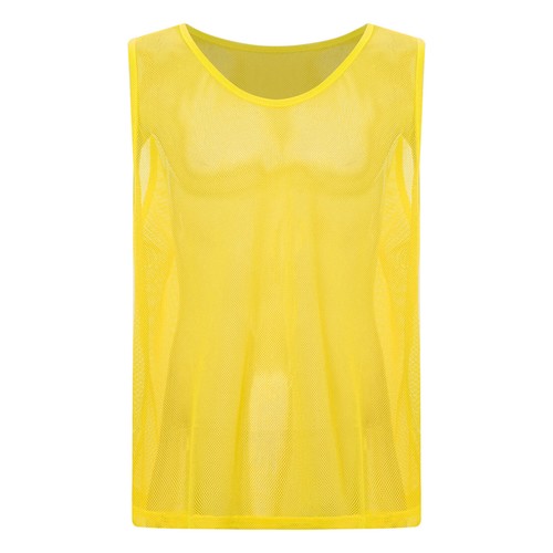 Herren~Netz Tank Tops Muskel Transparent Shirts Netzshirt Sport Weste Unterhemd - Picture 21 of 98