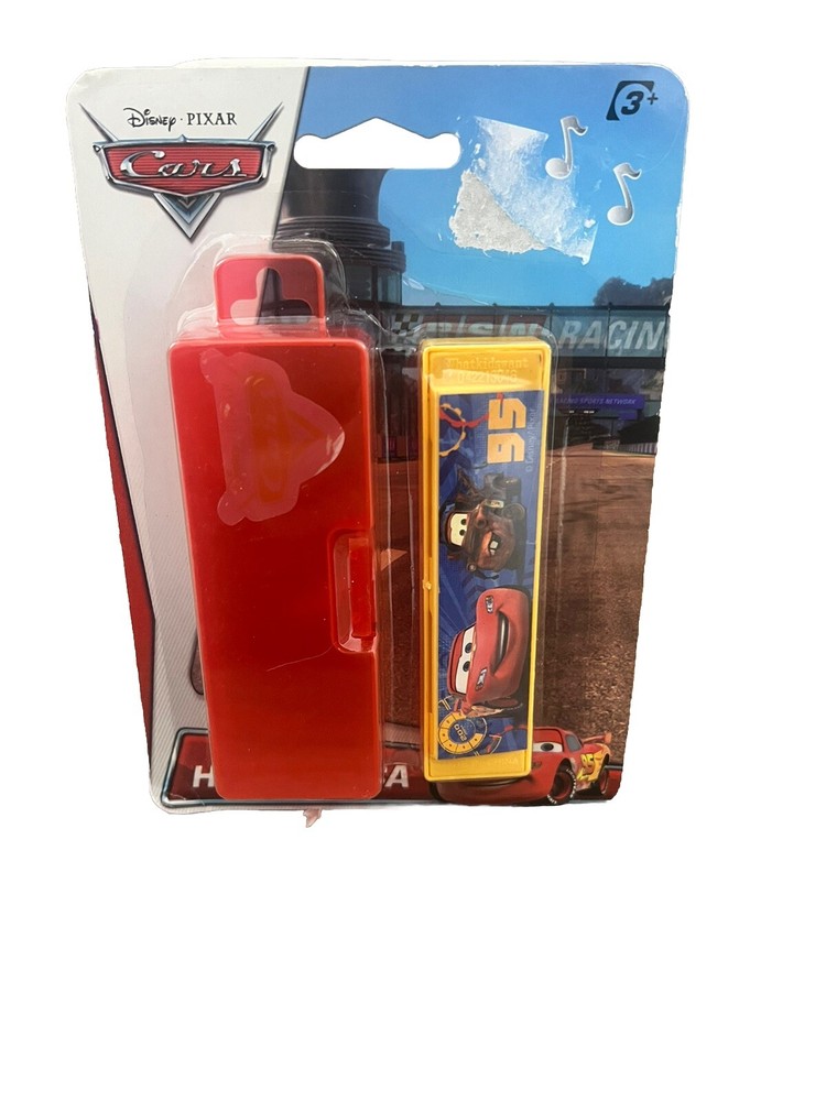 Disney Pixar Cards Racing Sports Network Harmonica New in Bubble - collect now