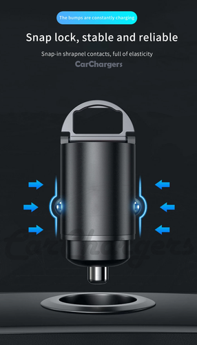 100W Dual Port Fast Car Charger Mini USB Type-C PD Phone Socket For iPhone - Zdjęcie 10 z 23