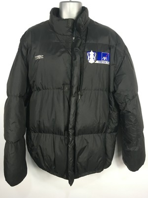 umbro long down jacket