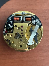 VINTAGE MEN'S BULOVA ACCUTRON 218 WRIST WATCH MOVEMENT NOT RUNNING! NICE DIAL