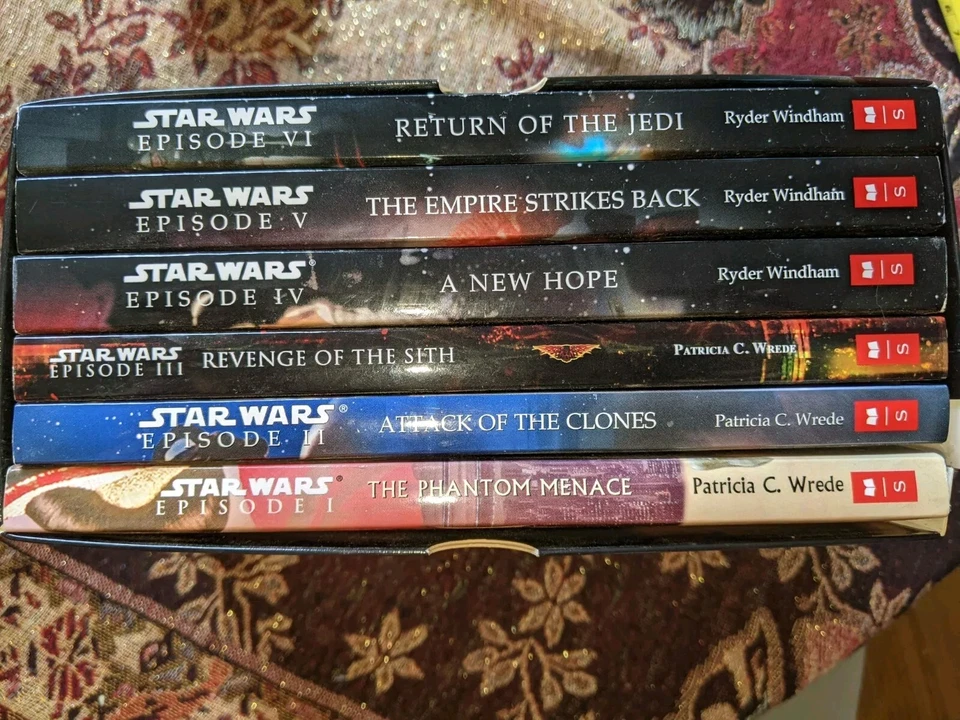 6 Star Wars Episode I-VI BOOKS The Complete Book Collection BOXED SET Scholastic - image 4 of 4