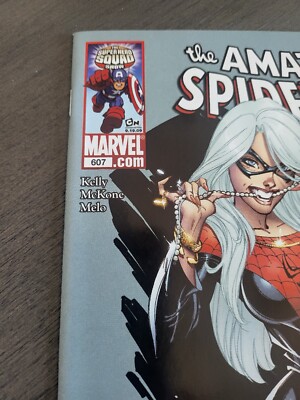 The Amazing Spider-Man #607 Marvel J Scott Campbell Black Cat