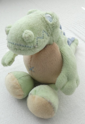 Kleiner grüner Dinosaurier Plüschtier Kuscheltier Kleinkinder T Rex Freund Dino 5 Zoll 14 cm