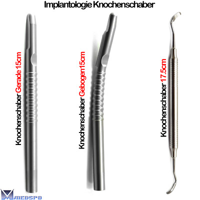Implantat Chirurgie Knochenschaber Knochentransplantat Schaber Bone Scraper CE
