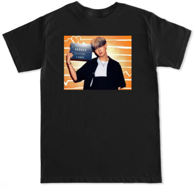 J Hope Jung Ho-seok Korean Korea K Pop Star Singer Artist Tour Concert Shirt