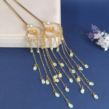 Hanfu Headdress Super Fairy Flower Hair Ornament Antique Tassel Hairpin Hairpin