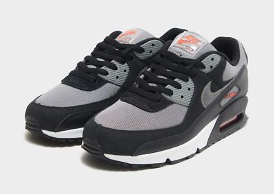 Authentic Nike Air Max 90 ® ( Men Size UK 6 EUR 40 ) Black / Flat