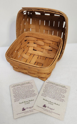 Longaberger ベル型バスケット スタンド付き 2個セット s-l400.jpg