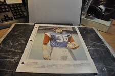 Montreal alouettes 1978 #36 larry smith Dimanche Derniere Heure Newspaper Insert