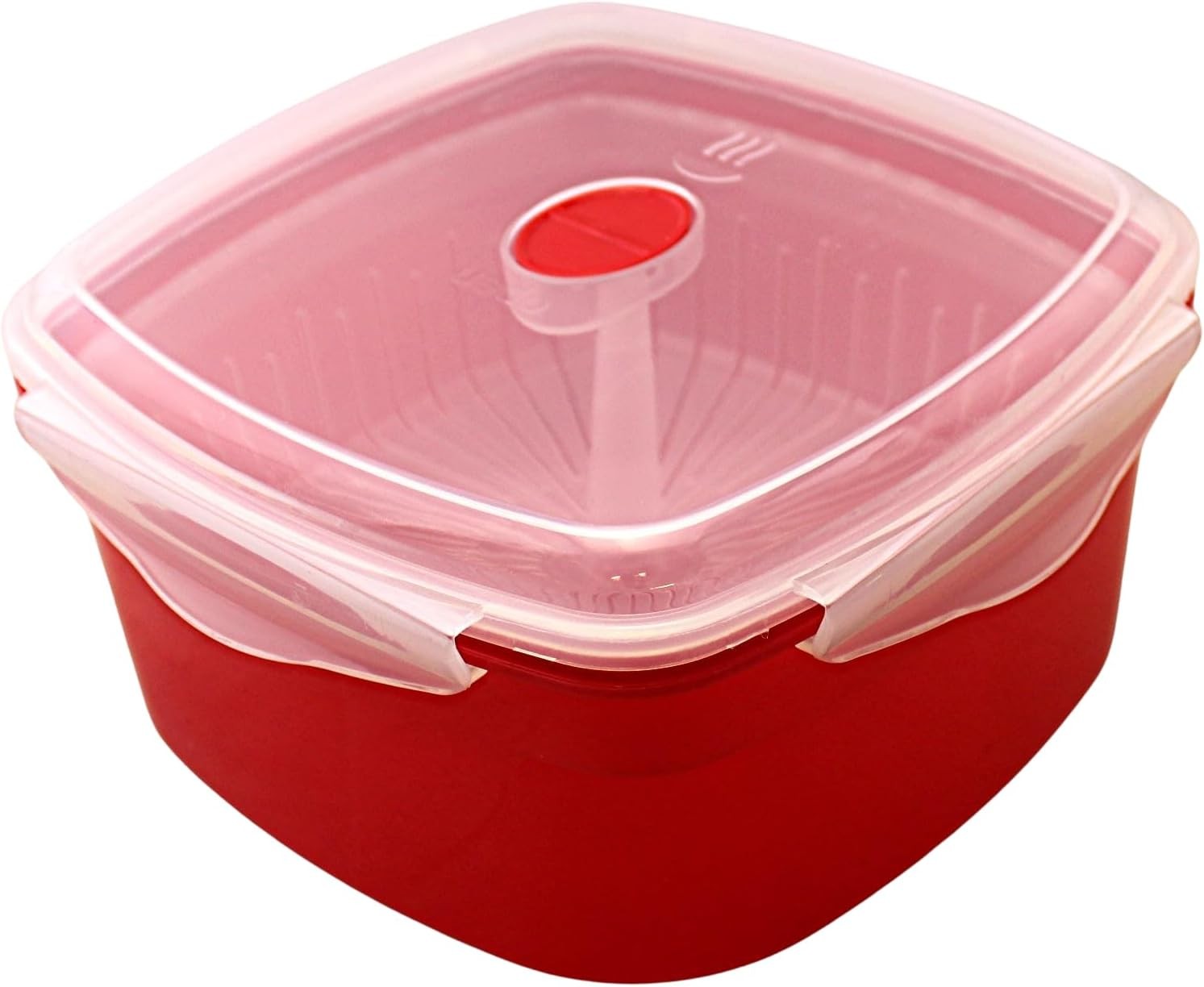 Microwave Vetable Steer Cooker for Healthy Cooking and Qui Meals,