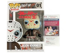 Ellen Lutter signed Funko Pop Jason Voorhees Friday the 13th Part 2 JSA