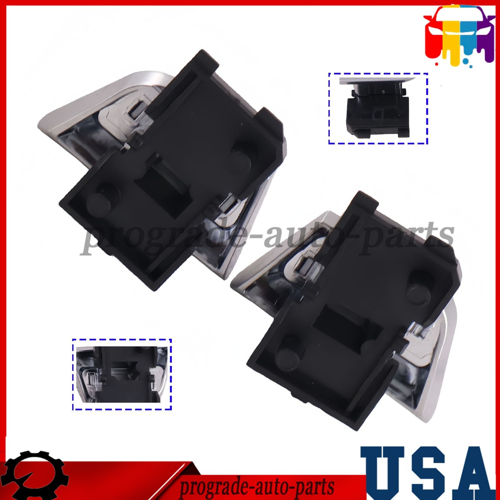 Ferrari California 2015-2018 Left, right Button brackets Pair P/N 309096