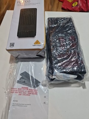 Behringer FCV100 ultraflexibles Dualmode Fußpedal 
