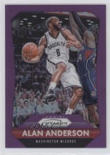 2015-16 Panini Prizm Purple Prizm 96/99 Alan Anderson #147 2r5