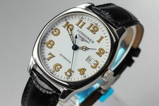 Reloj automático para hombre Longines Spirit L2.700.4 fecha esfera blanca [caja dañada]