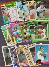 Mixed Lot (18) Topps Kelloggs Score Baseball Cards Mixed Grade 1966 1971 1973
