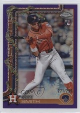 2025 Topps Holiday Chrome Purple Refractor /299 Cam Smith #HC121 9fn