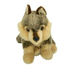 Wolf Cute Plush Animal, Soft Stuffed Toy, Realistic, Gift, 14" F1701 B130