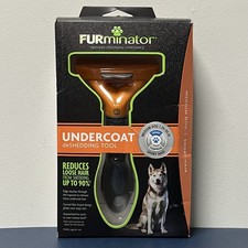 FURminator Undercoat deShedding Tool for Medium Dogs, Short Hair 25-50 lbs 