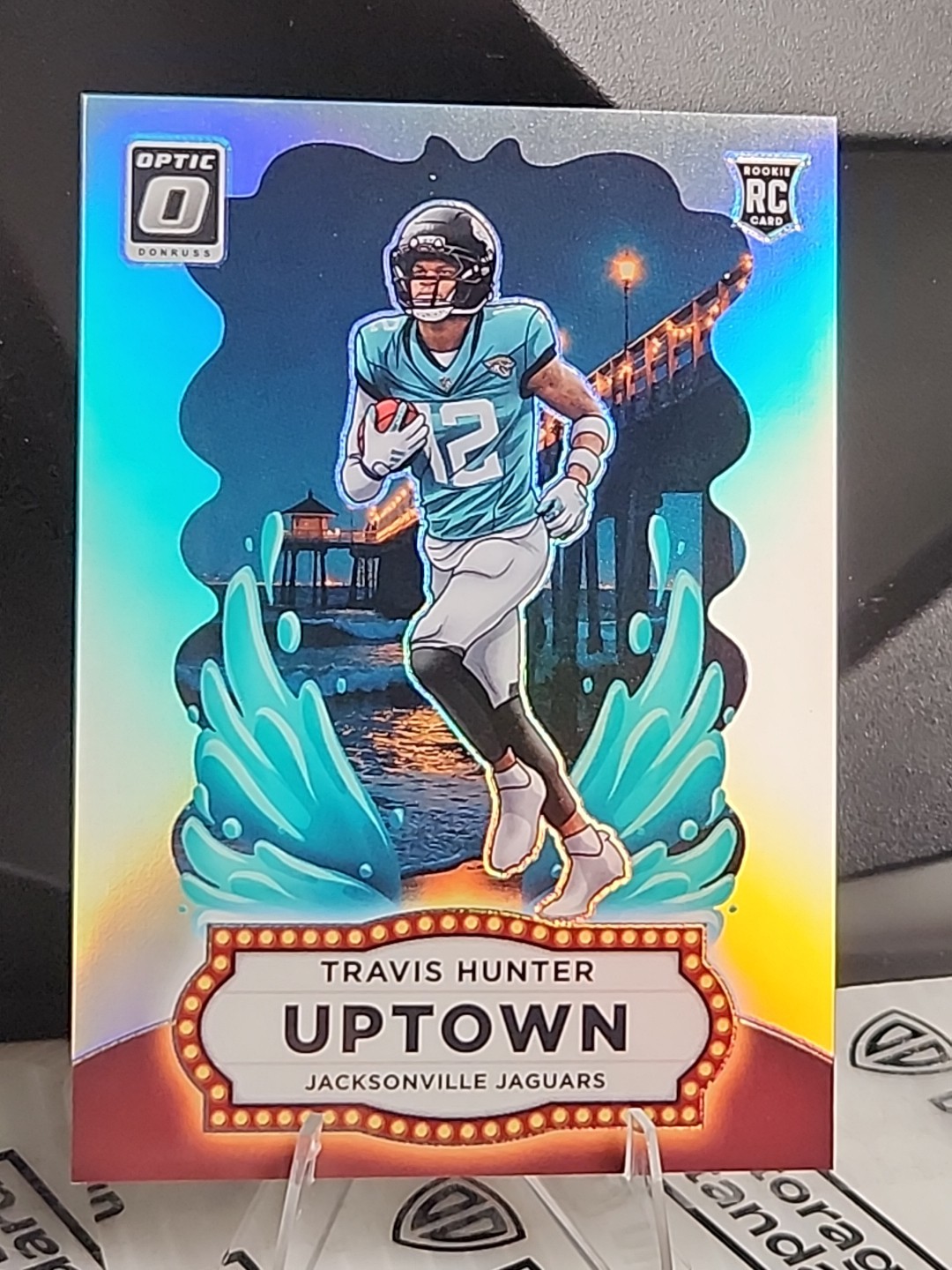 💎🔥2025 Donruss Optic - Travis Hunter RC UPTOWN CASE HIT Card SP - Jaguars