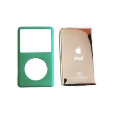GREEN Faceplate Housing Back Case for iPod 6-7th Classic thin 80gb.