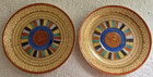 MID CENTURY THOUSAND FACES 7 1/4" SALAD DESSERT PLATE MADE IN JAPAN  SET 2 — photo 1