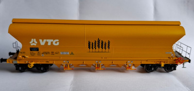 NME 506647 Getreidewagen Tagnpps VTG gelb Ep VI H0 mit DC+AC-Achsen  NEU+OVP