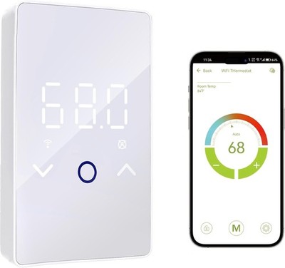 MAXKOSKO Smart Floor Heating Thermostat, Programmable Touch