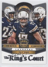 2014 Crown Royale The King's Court Keenan Allen Philip Rivers Ryan Mathews 5h6