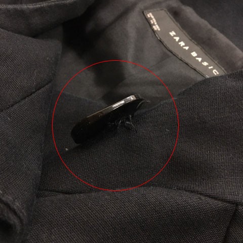 ZARA BASIC Jacket Double Plain Flare Sleeve Long … - image 6