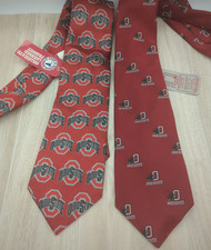 Ohio State Buckeyes Neckties 2 Bundle w/ tags