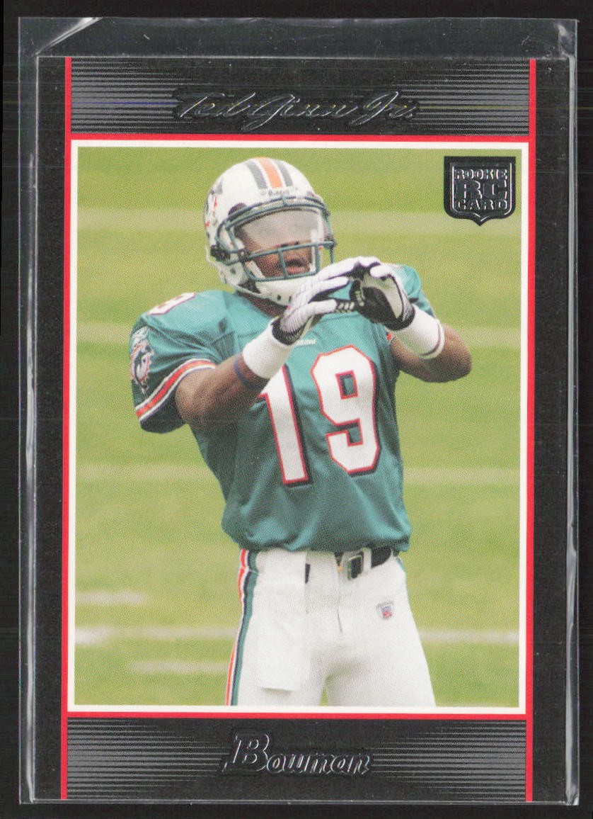 Ted Ginn Jr. Bowman #146 Base