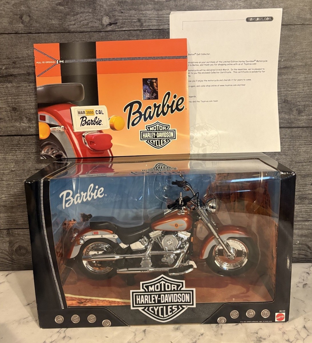 MATTEL/マテル ハーレー・ダビッドソン Fatboy Motorcycle FOR BARBIE 26132 バービー Buy Mattel 26132 Fatboy Harley Davidson Motorcycle for Barbie